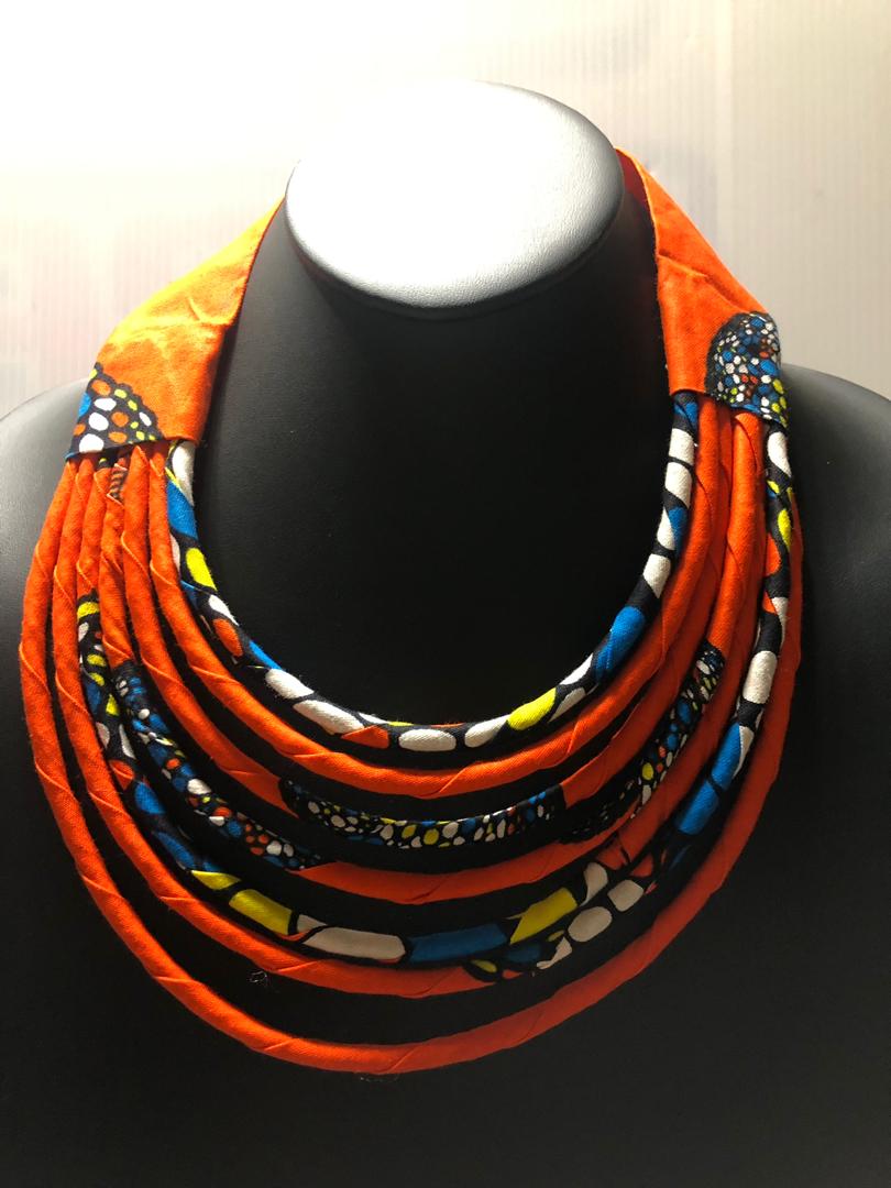 Fabrics cord Choker Necklace – DumoStar Jewelry